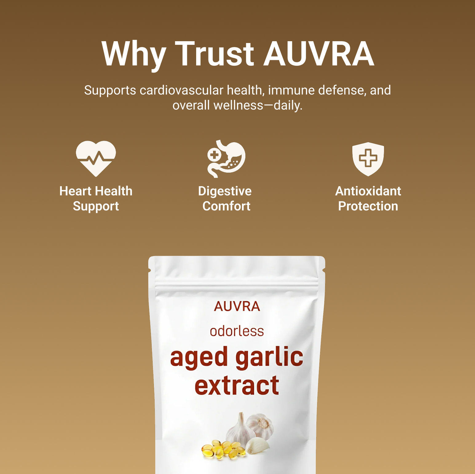 Odorless Aged Garlic Extract, 300 Softgels